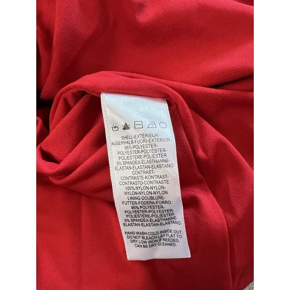 Dress The Population Martine Sequin One Shoulder Dress in Fuchsia Size S NWT - Picture 9 of 15